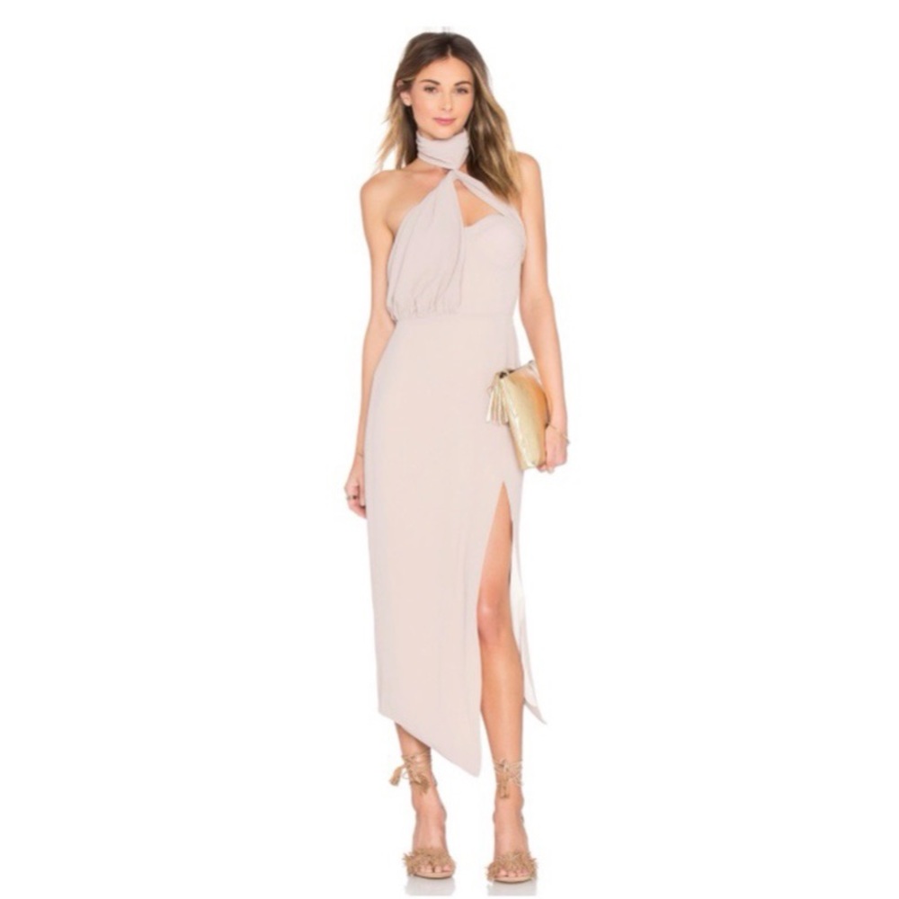 Misha Collection Triviata Dress in Mousse